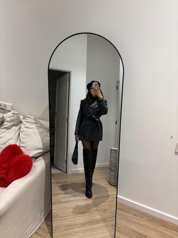 Parisian Noir Trench Set