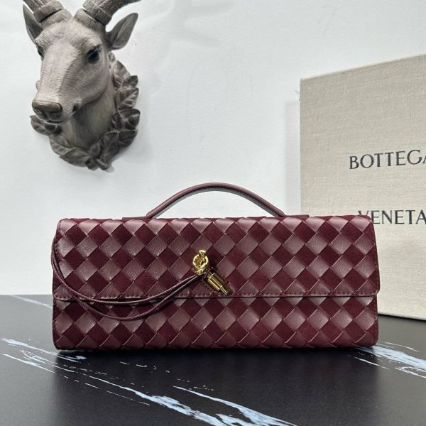 Bottega Veneta Woven Leather Clutch - Image 2