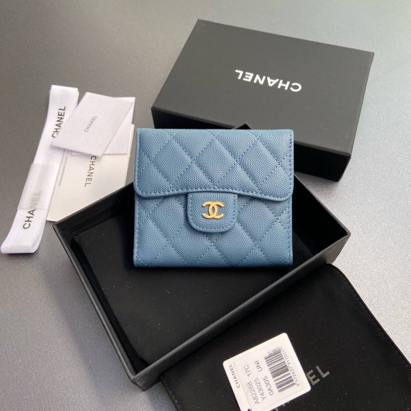 Chanel Small Flap Wallet – Caviar Leather