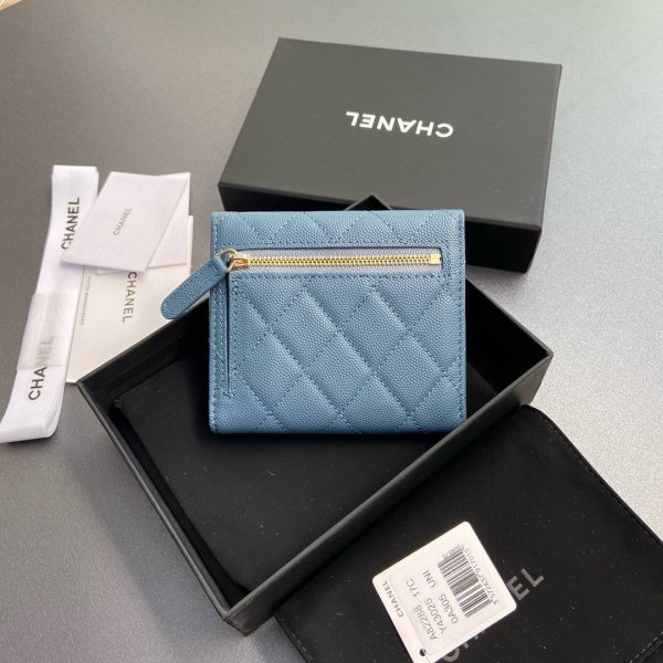 Chanel Small Flap Wallet – Caviar Leather - Image 2
