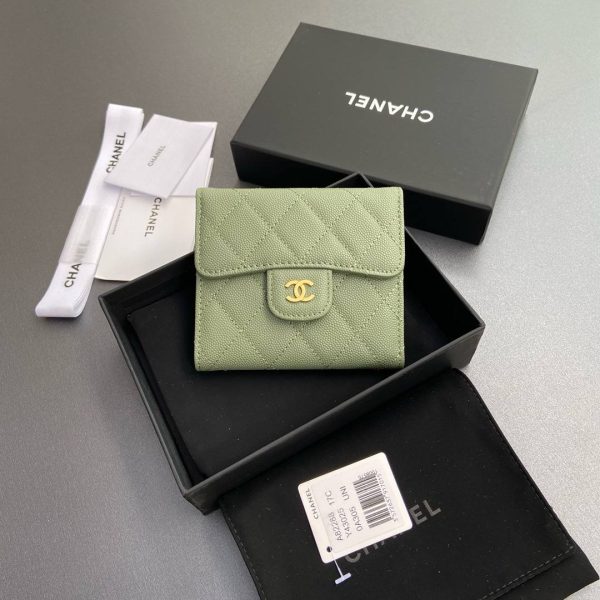 Chanel Small Flap Wallet – Caviar Leather - Image 5